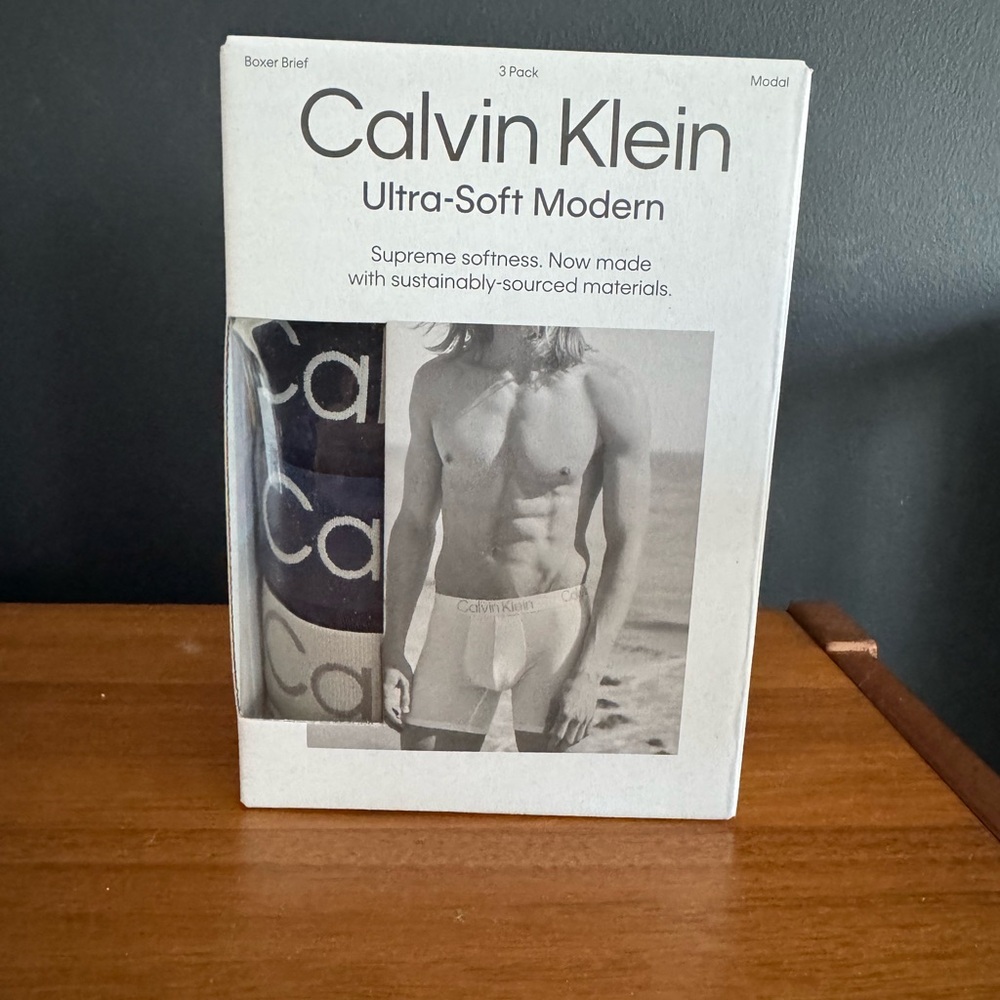 Calvin Klein Black Ultra Soft Boxer Briefs